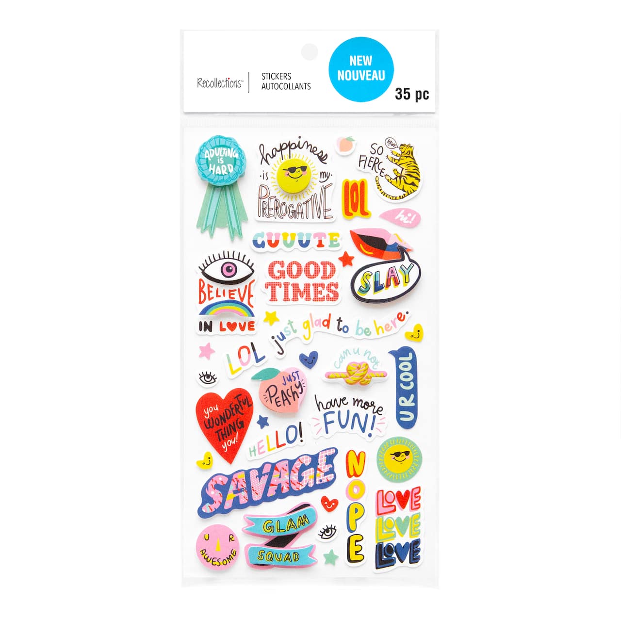 Retro Quotes Stickers by Recollections™